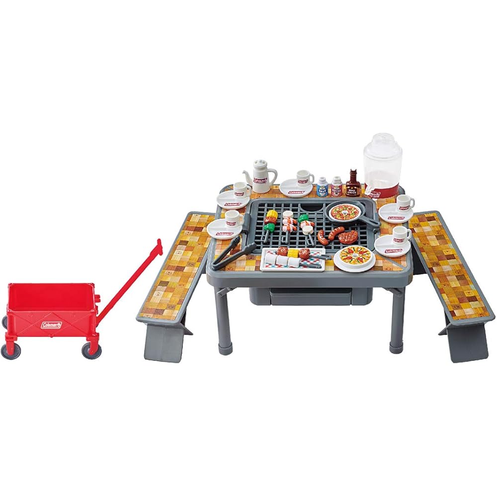 

Takara Tomy Licca-chan BBQ Playset with Accessories, Suitable for Ages 3+, Interactive Role-Playing Toy