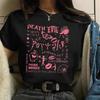 Unisex Y2k 90s T Shirt Melanie Martinez Tee Women T-shirt Funny Unisexga Japanese Anime Tshirt Female Comic Clothing