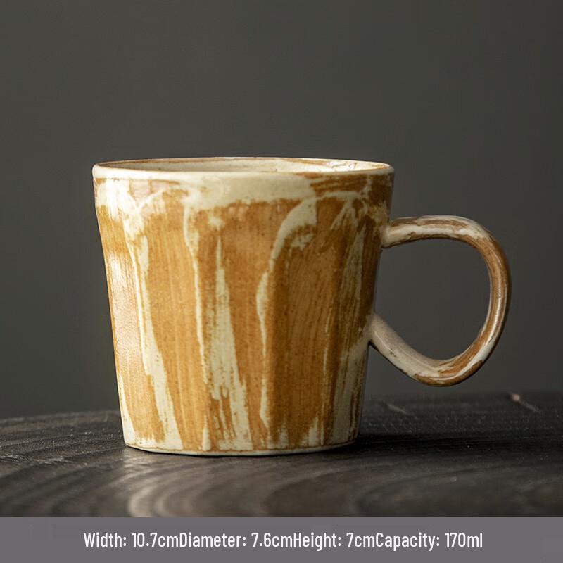 

Shanggqi Vintage Japanese Coarse Ceramic Coffee Mug