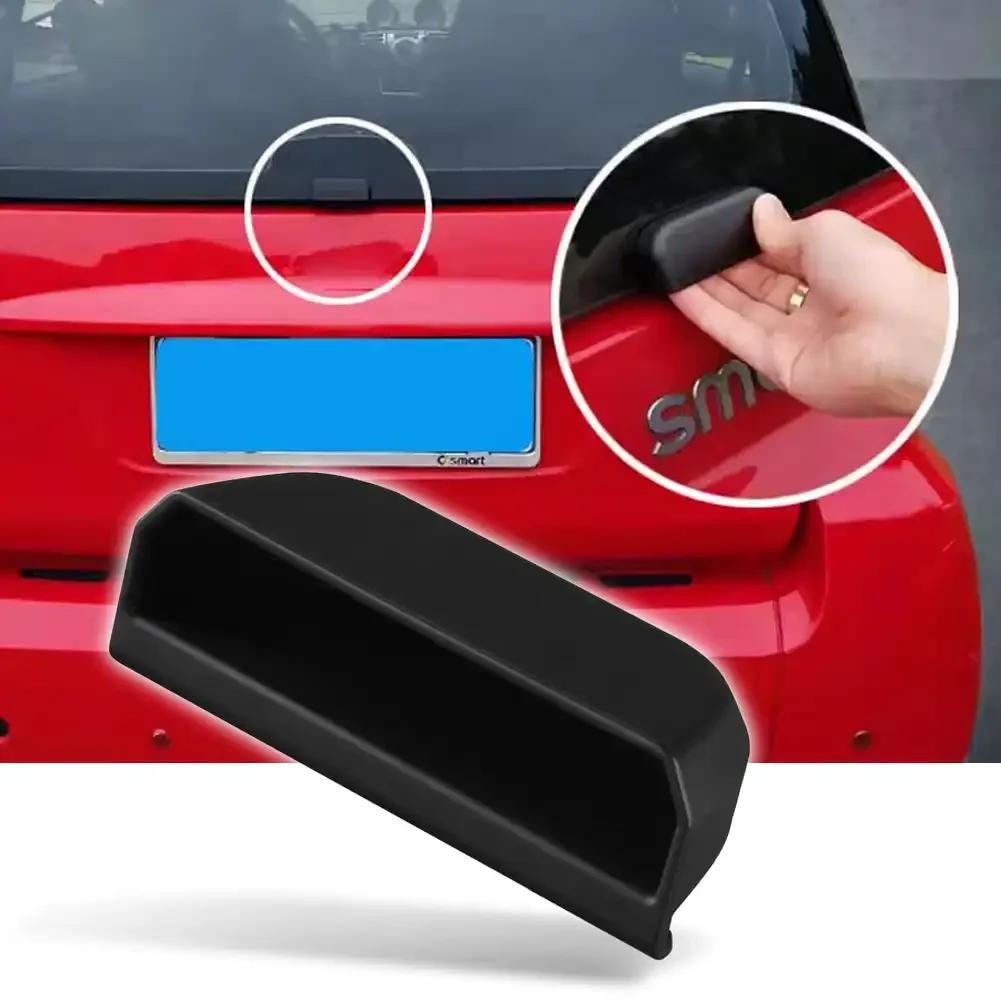 Car Rear Bumper Trunk Back Door Handle Sticker Auxiliary Knob Exterior Decoration Auto Car Accessories for Old Smart Fortwo 451