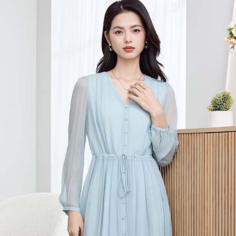 

JESSIE Elegant French Style Long Sleeve Dress L