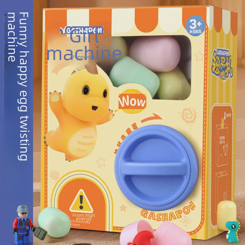 Mașină Gashapon Surpriză pentru Copii: Set de jucării cu minge misterioasă