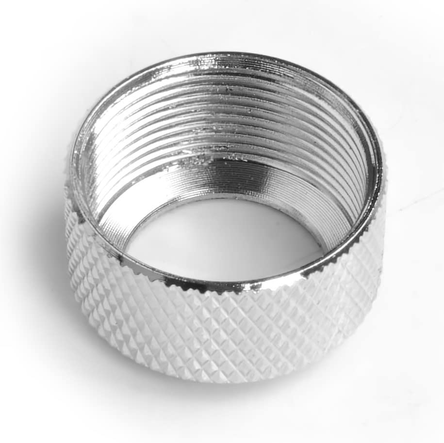 Dracaena To ID OD X Compression Fittings for Soft for Computer Water Cooling Systems OD 6 G1/4" 3/8" 5/8" (10mm 16mm) Tubing, (Soft 5/8" (Silver),