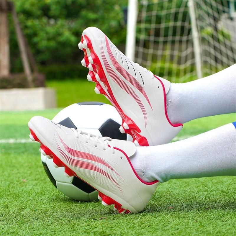 TF/AG Herren Society Fußballschuhe Schnelles Training Fußballschuhe Kunstrasen Rutschfeste Fußballplatzstiefel Indoor Outdoor Sneaker
