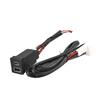 For Rav4 Usb Type-C Car Charger Pd Qc3 0 Fast Charger For Cigarette Lighter Right Port