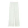 Silk Satin Texture Top & High-Waisted Pants Set