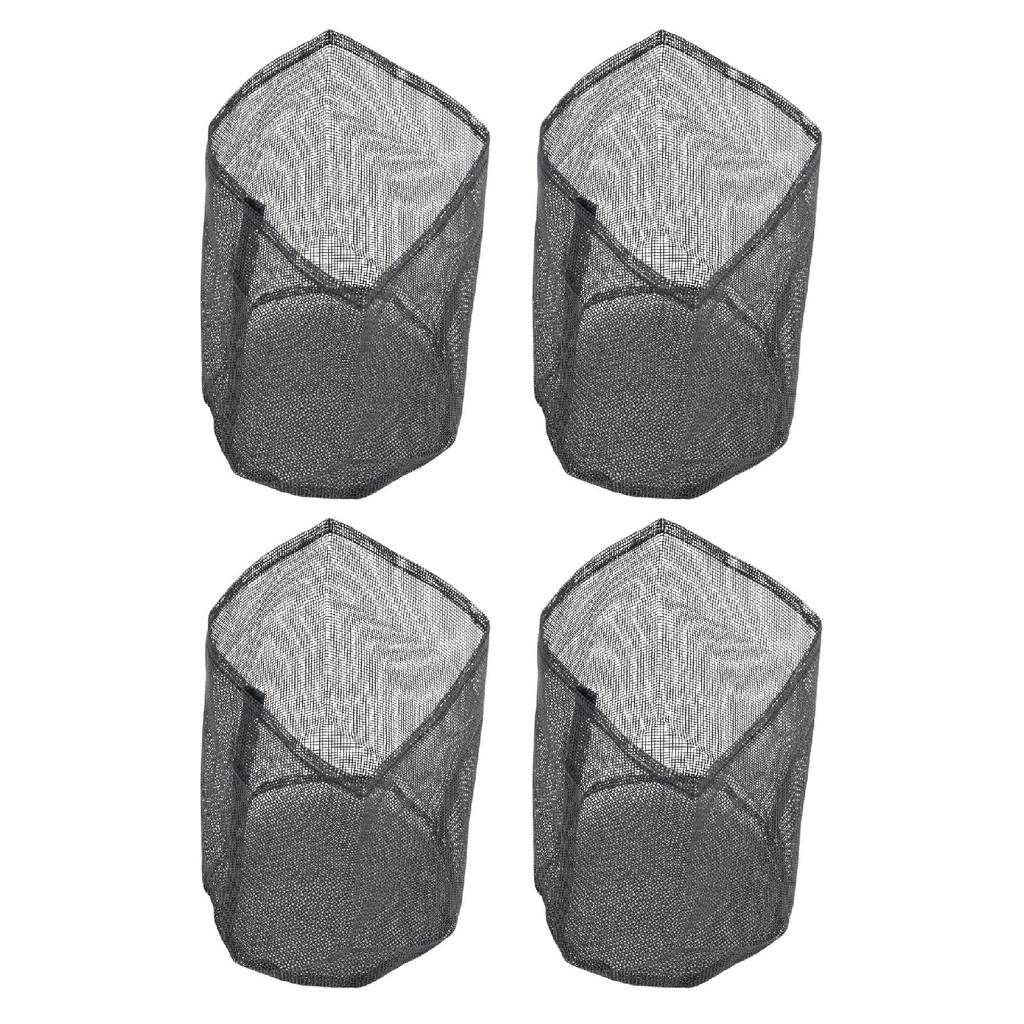 4pcs Aquatic Pond Planting Bags Reusable PVC Mesh Water Garden Pond Plant Pot Breathable Lily Plant Pots for Pond Bog