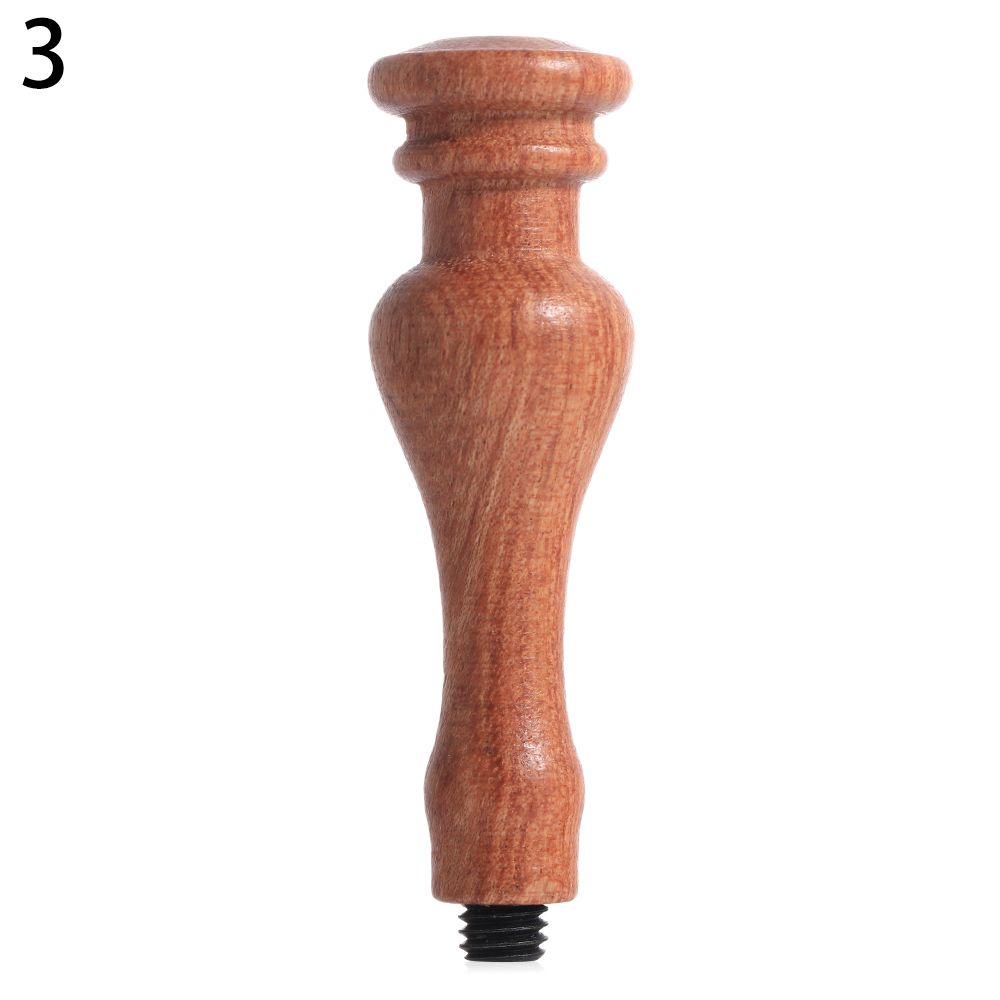 Christmas Card Seals Stamps DIY Craft Paint Seal Wood Handle Wood Color Wax Sealing Stamp