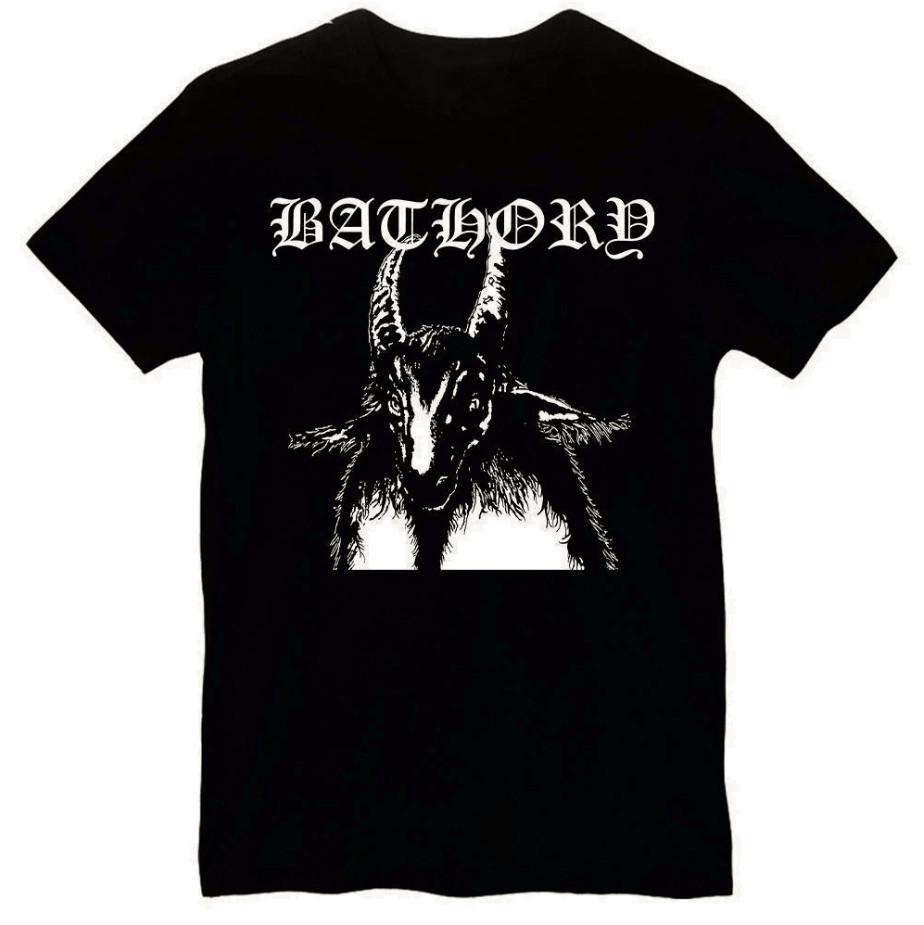 

Bathory Unisex Graphic Tee – The Goat Classic Black Metal Tribute Edition Unisex T-Shirt S