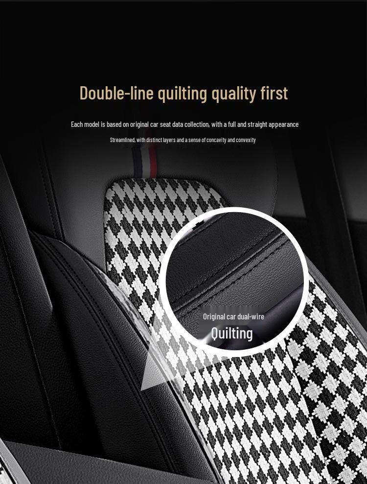 Tucson L Linen Full Surround Seat Cover - 2023 Model, Four Seasons Use