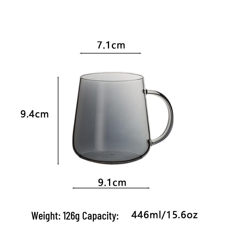 Zhishi Electroplated Glass Mug Set