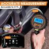 Digital Tire Pressure Gauge With Inflator, 250 PSI Heavy Duty Air Chuck Air Compressor Attachments, Improved Leaks Protection & Stainless Braided