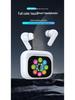 New UI ANC Wireless Bluetooth Earbuds with Digital Display and Smart Screen for Sports