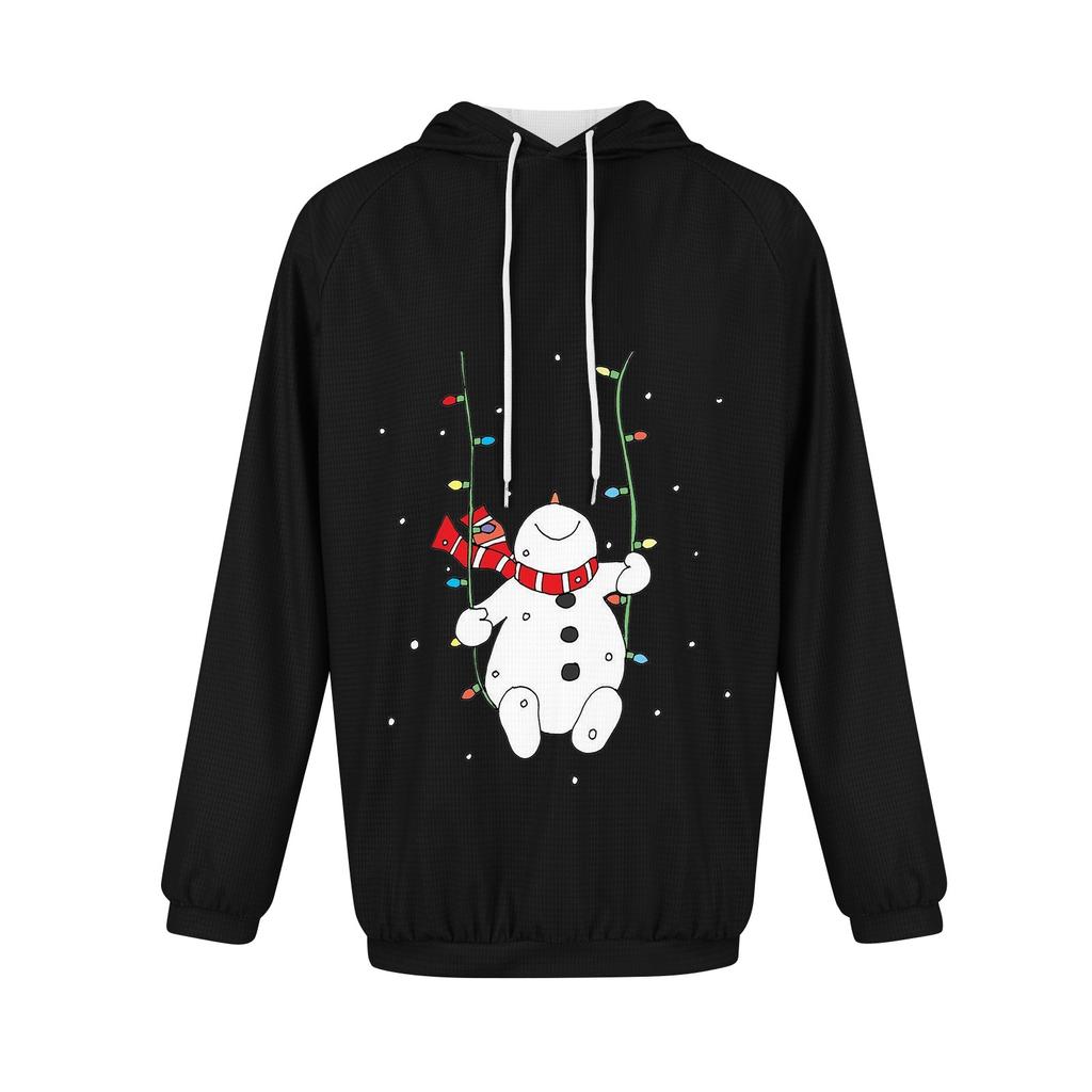 Men'S Casual And Fashionable Long Sleeved Hooded Pullover