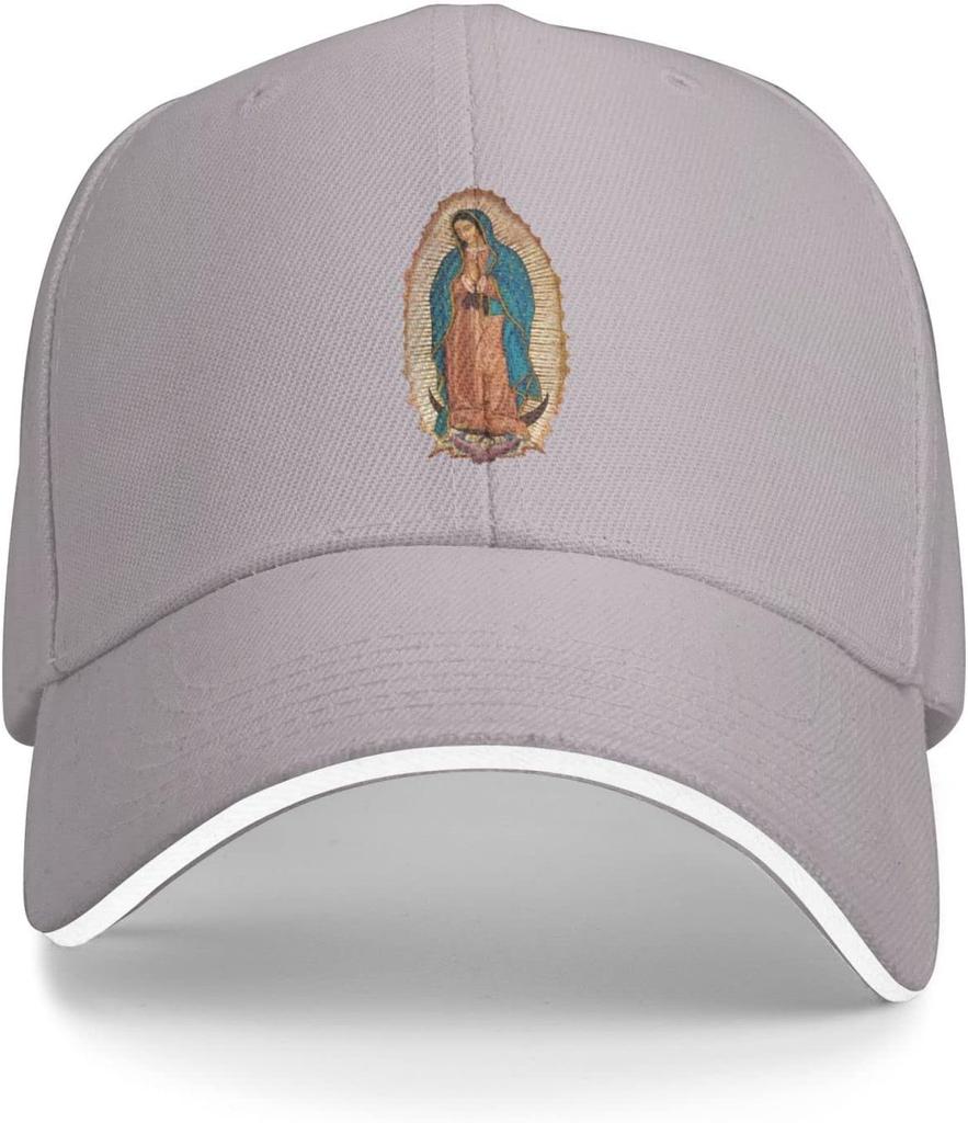 Our Lady of Guadalupe Virgin Mary Baseball Cap Polyester Adjustable Classic Hat Unisex Outdoor