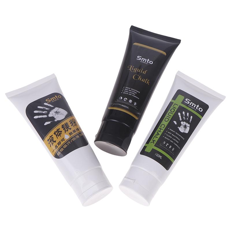 100ml Giz Líquido Antiderrapante Pó de Magnésio Líquido Esportivo Para Fitness Levantamento de Peso Pole Dance Escalada em Rocha Treino