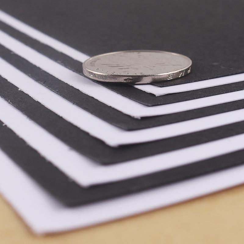 Black & White Cardstock: 200g A3/A4 for Children's Crafts, 400g Heavy Duty, 300g Kraft Paper for Archiving
