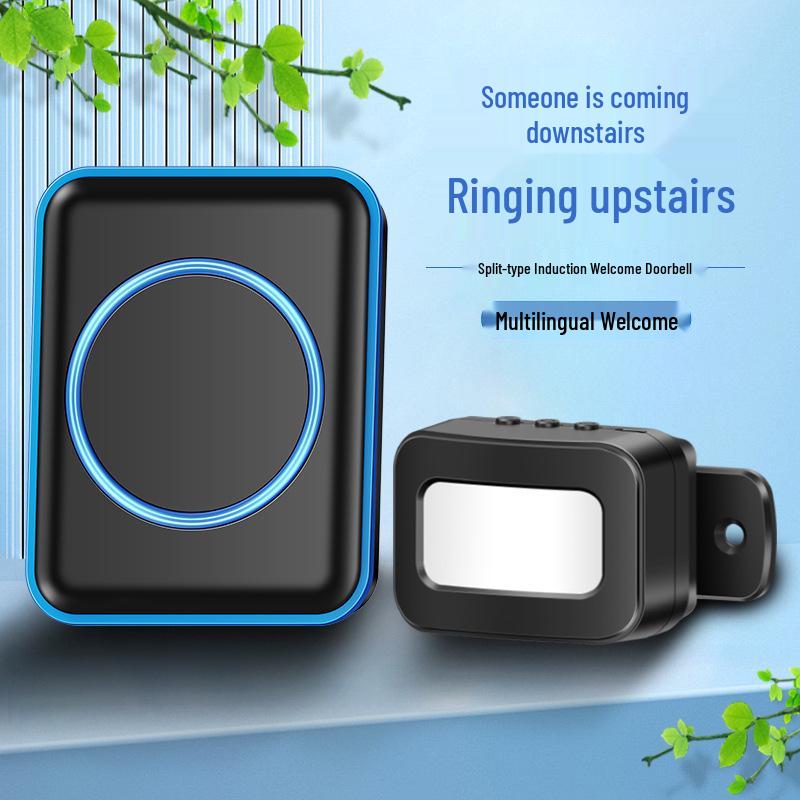 Welcome Sensor Doorbell: Entry Voice Alarm for Shops and Supermarkets