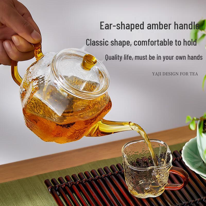 Yaji Heat-Resistant Glass Teapot Collection