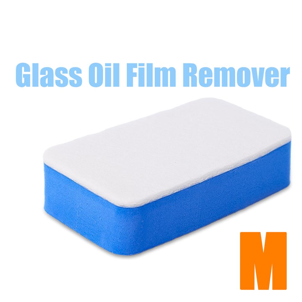 Car Glass Cleaning Sponge Oil Film Remover Windshield Polishing Sponge Car Glass Film Polishing Cleaning Tools