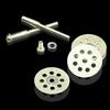 12Pcs 3mm Aperture Diamond Cutting Disc with Mandrel Grinding Wheel  Electric Grinder Parts