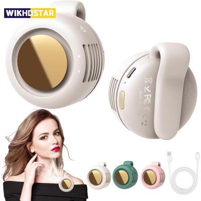 Ventilateur Électrique Portable Silencieux Mini Sans Lames, Petit Ventilateur à Clipser sur Chemise Taille Mini Ventilateur Sans Lames Réglable 3 Vitesses Pour l'Extérieur NOUVEAU