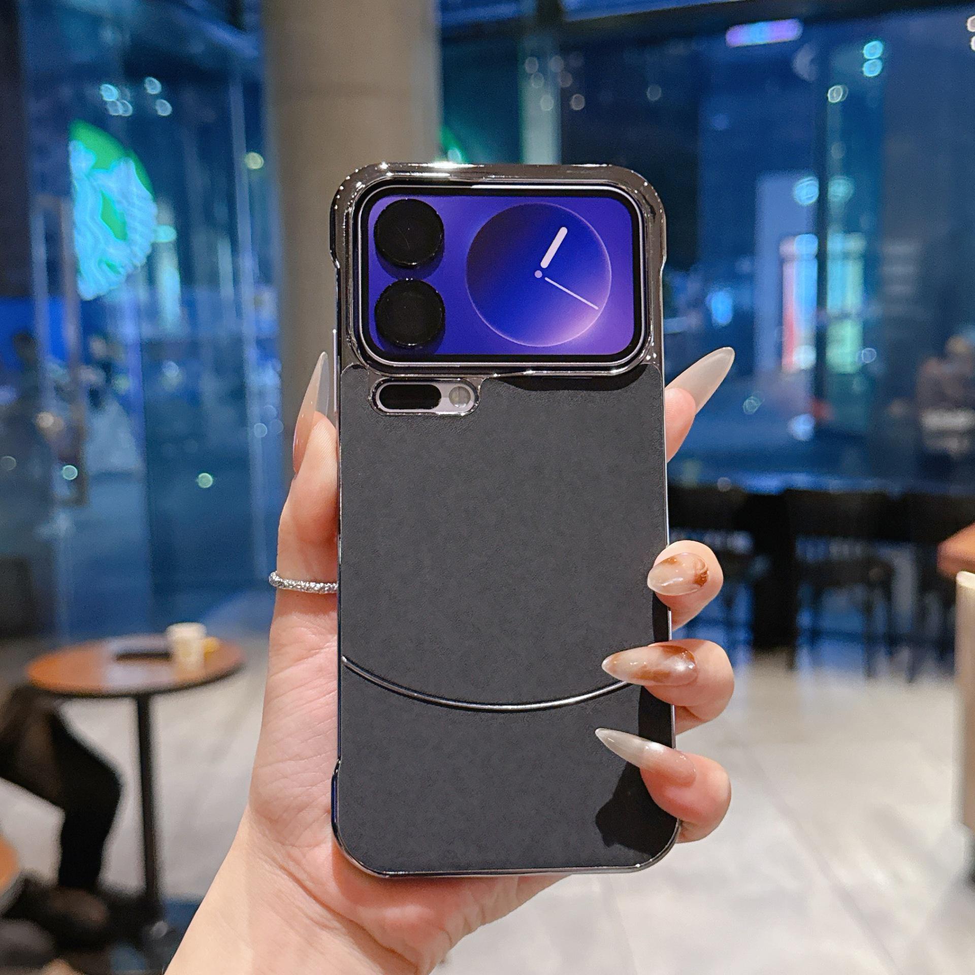 

Compatible with 17 Pro: Borderless Aurora Stone Leather Protective Case with Bare Metal Feel. Xiaomi 17 Pro Max