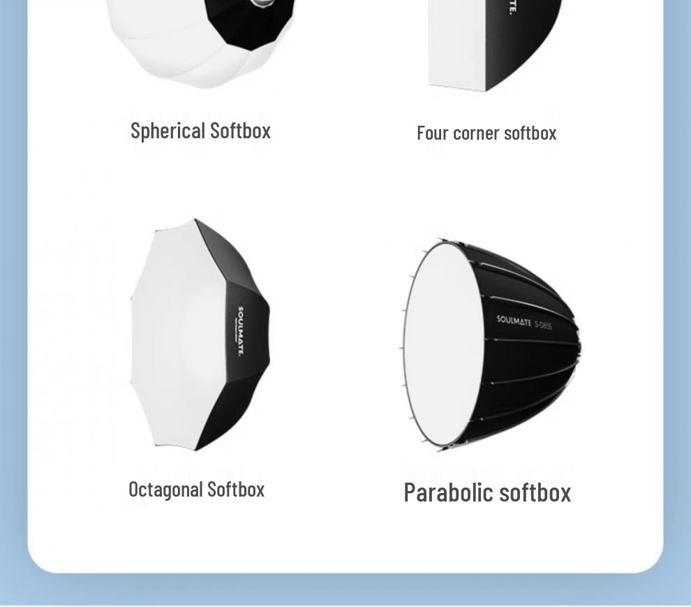 7SOULMATE E260W Remote-Control Fill Light for Photography and Live Broadcasting