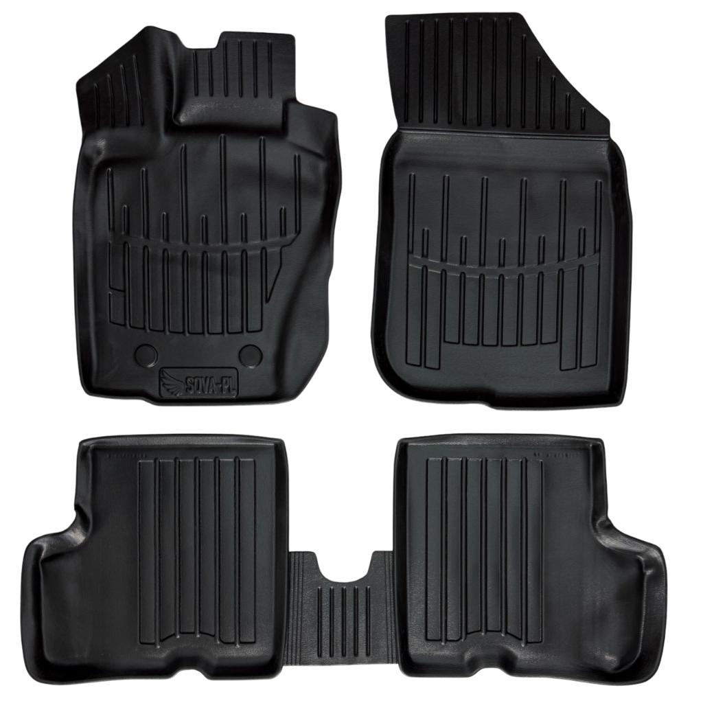 Car mats Dacia Duster I 2010-2015 before facelift, with 4x4 drive (4WD)