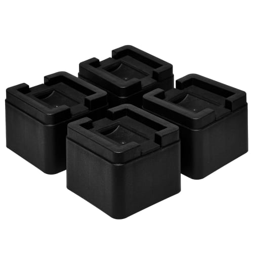 Adjustable Table Legs, Height Adjustable, Raises the Base, and Extends for Beds, Tables, Sofas, Desks, and Kotatsu Tables. Features Caster Recesses an