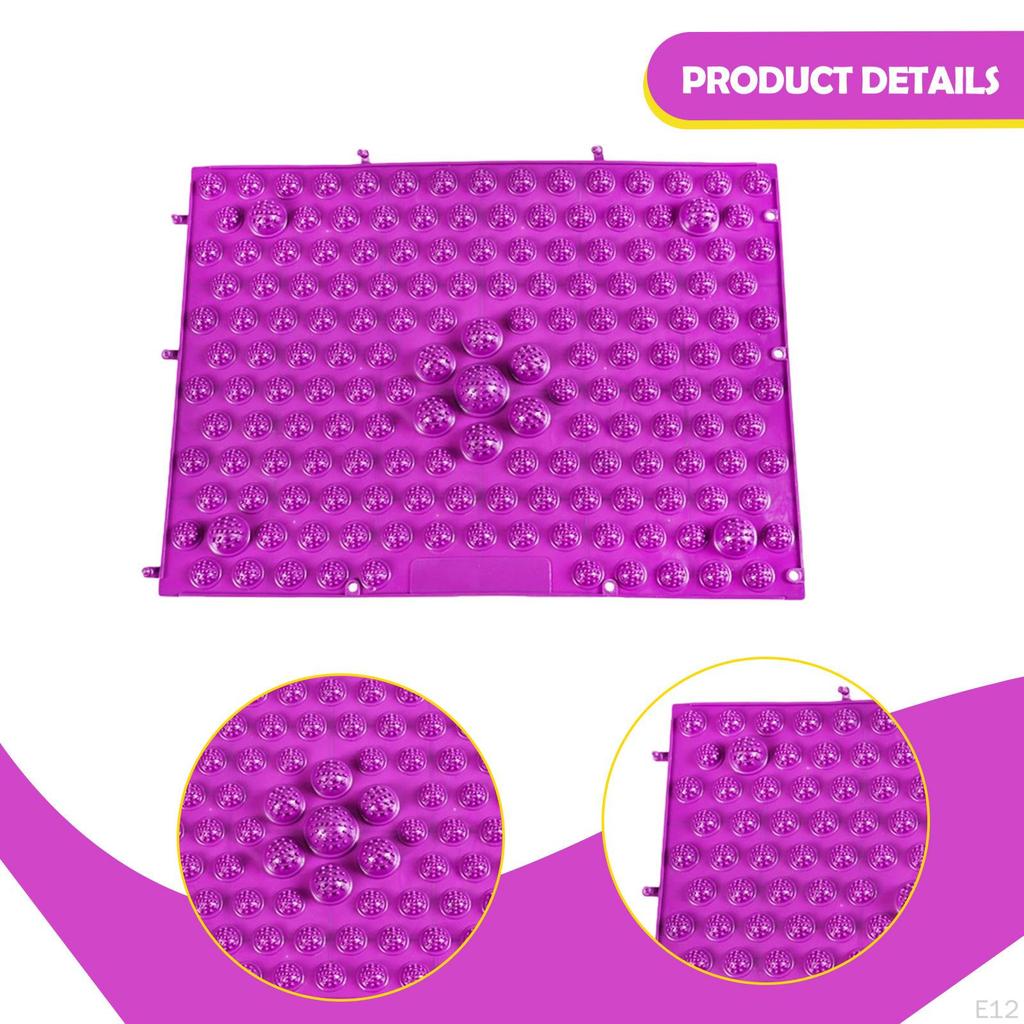 Acupressure Foot , Lightweight Sensory Mat for Room, Floor Walking And Toe Training.