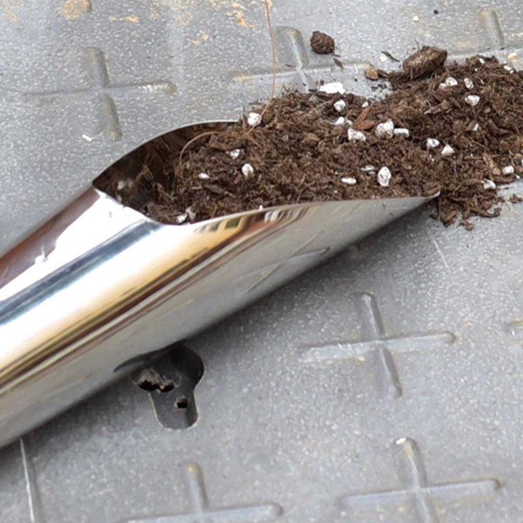 Stainless Steel Bucket Shovel Cultivation Bucket Succulent DIY Potted Bonsais Plant Dig Soil Household Helper Garden