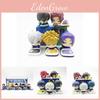 Blue Action Lock Figure Cartoon Model Toy Decoration Doll Children Gift Ornament