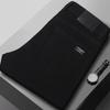 Men's Slim Jeans Korean Fashion Elastic Straight Casual Denim Pants Comfortable Work Male Spring Autumn Trousers Black Gray