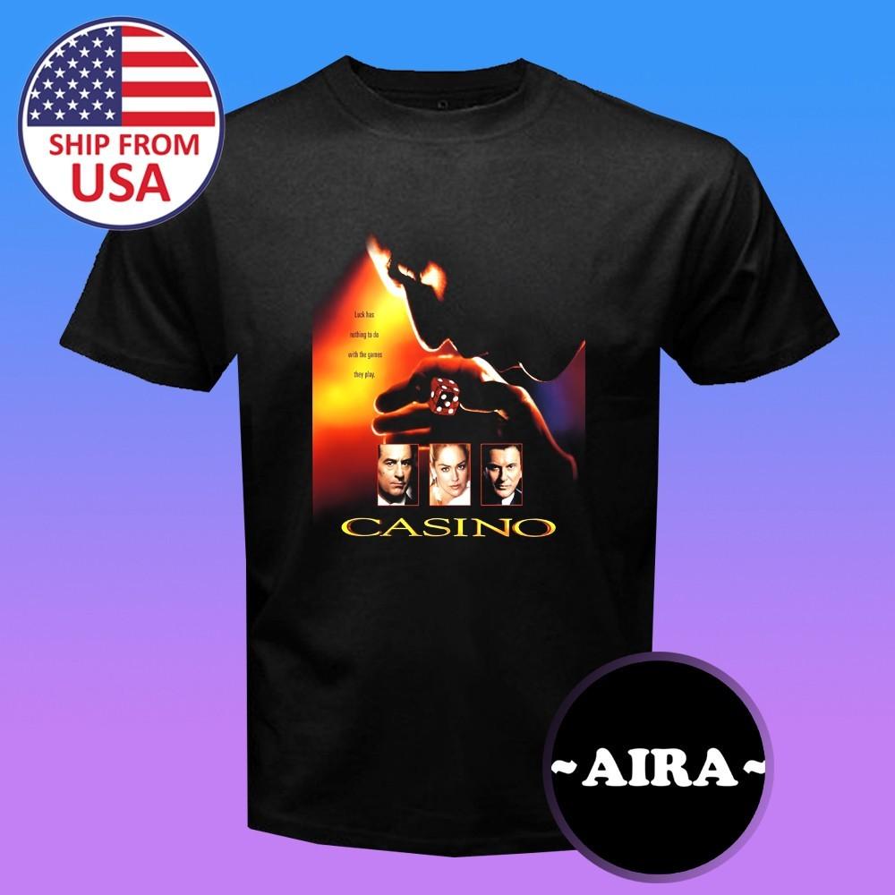 Casino Retro Action Movie Robert De Niro Men s Black Size S-5XL M