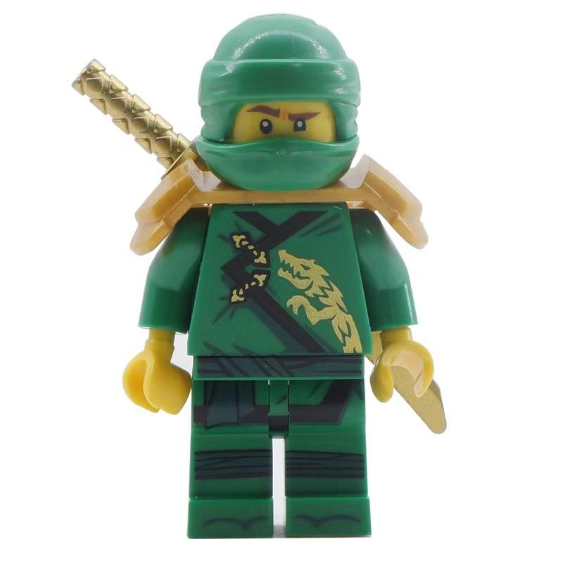Ninja building block doll doll doll doll figurine assembly puzzle small particles assembly building block toy