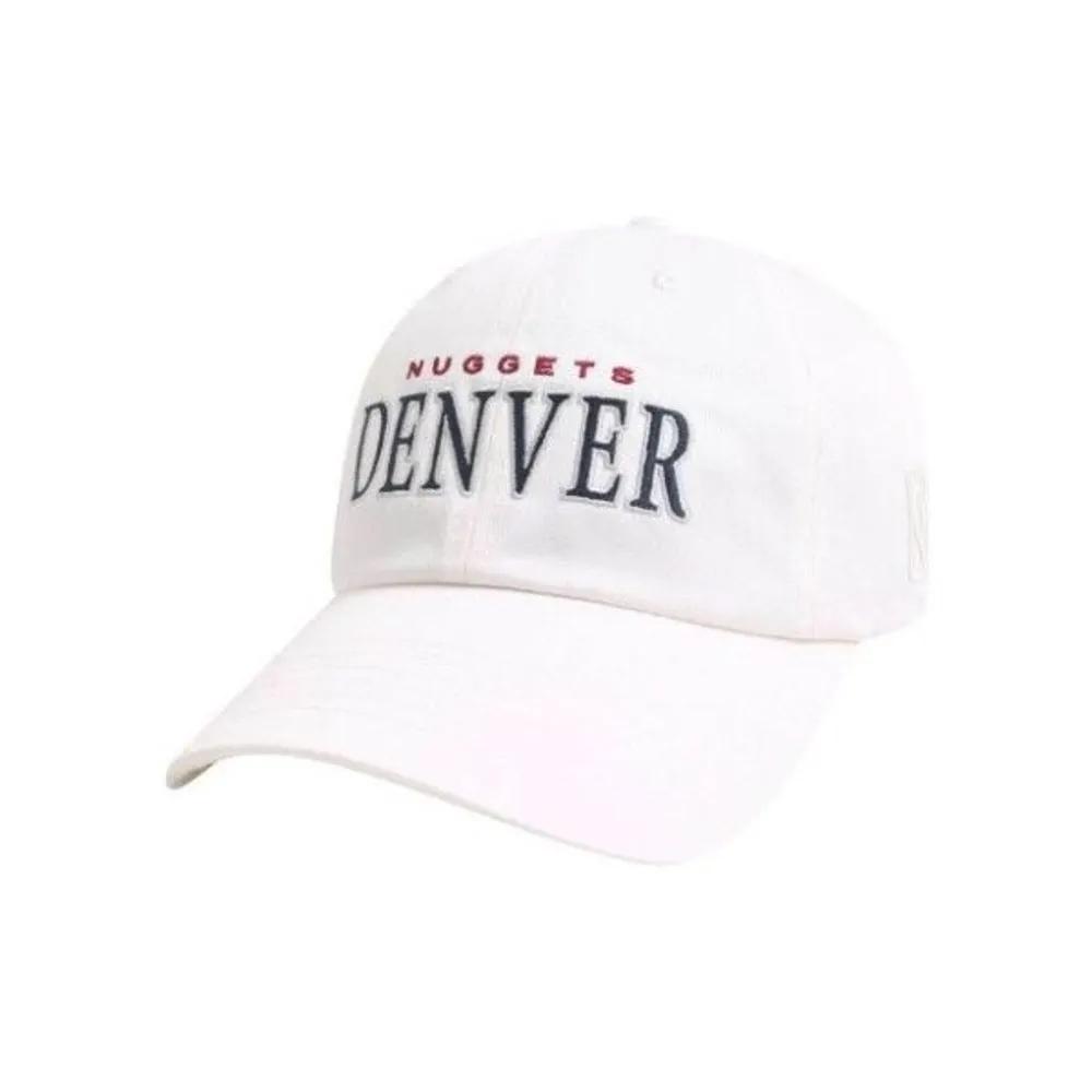 [NBA] M Cap KQC N255AP272P-WH DEN Wording Embroidery FREE
