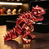 Dinosaur Enthusiast Gift 3D Printed Carnotaurus Ornament Articulated Skeleton Model for Home Office Desk Decoration Dragon Figurine Collectors
