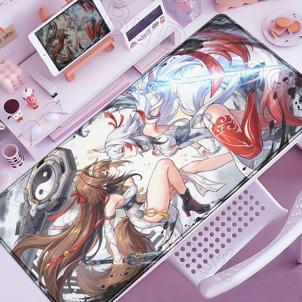 New Role Zhao and Ye Shunguang Zenless Zone Zero Mouse Pad ZZZ Gaming Mousepad Large XXL 900x400mm Mouse Mat Anime Big Desk Mats