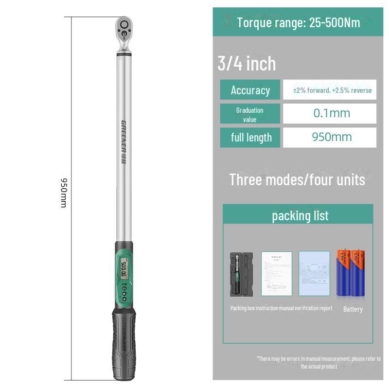 High-Precision Digital Torque Wrench for Motorcycles & Automobiles