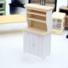 1:12 Scale Dollhouse Cabinet Furniture Decoration Multifunctional Sturdy Gifts Girls Miniature