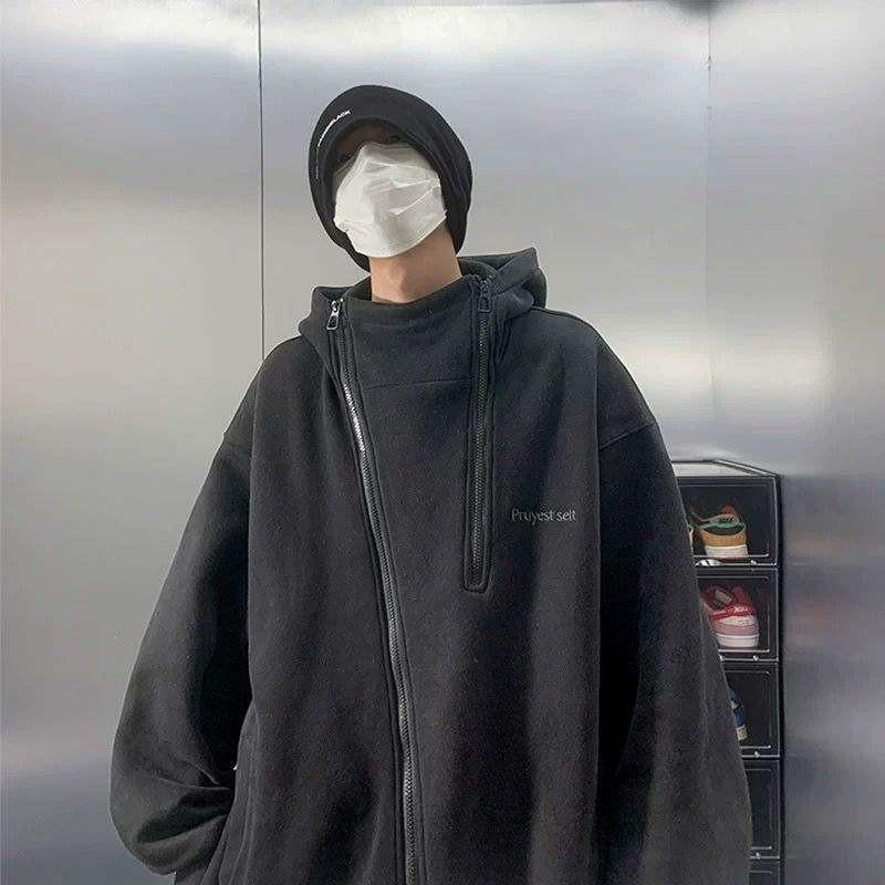 Womens Oversized Hooded Sweatshirt With Metallic