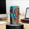 Industrial Style Retro Rusty Phone Case Black Silicone Soft For Samsung S25,S24,S21,S22,S23,S30,Ultra,S20,Plus,Fe,Lite