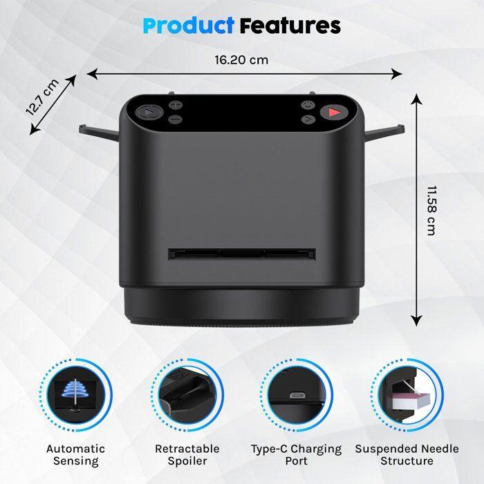 ShopWise Mélangeur de Cartes Électrique Automatique pour Poker & Jeux – Machine Silencieuse USB, Mélange Rapide et Homogène
