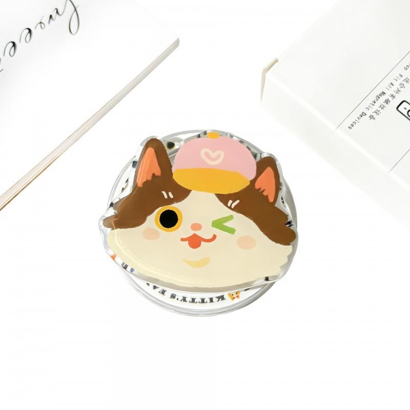 

New Instagram Cute Hat Cat Magsafe Magnetic Bracket Strong Adsorption Portable Women s N52 Phone Holder