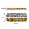 Epoxy Resin Mold Filler Glitter Confetti Nail Art Stickers 3D Nail Art Sequins Glitter for Epoxy Resin,Jewelry Making