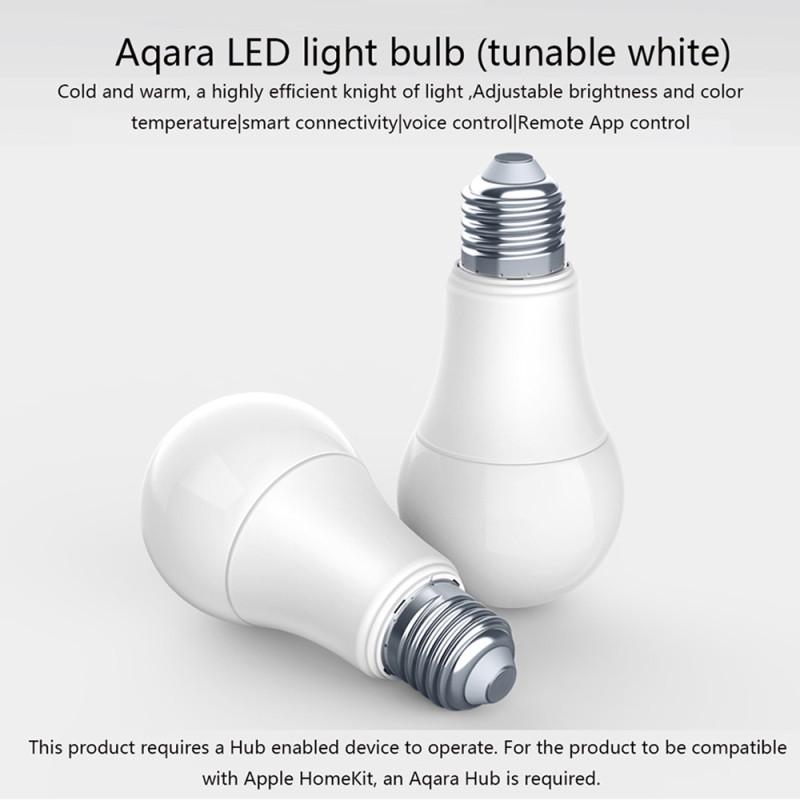Bombilla LED original Xiaomi Aqara 9W E27 2700K6500K 806LM Bombilla LED original Xiaomi Aqara 9W E27 2700K6500K 806LM