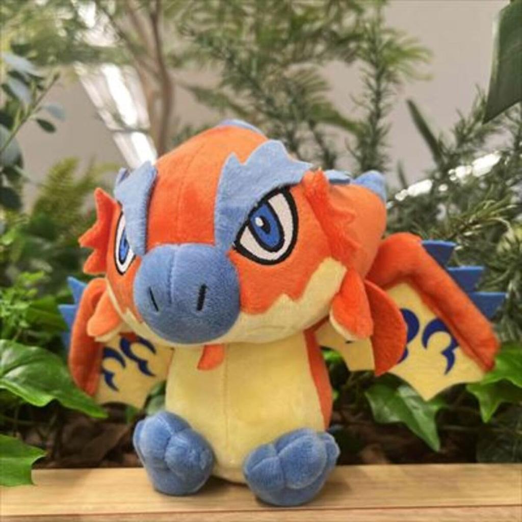 CAPCOM Monster Hunter Deformed Plush Toy Rathalos H170 X W140 X D170mm Polyester (Reprint) Approx.