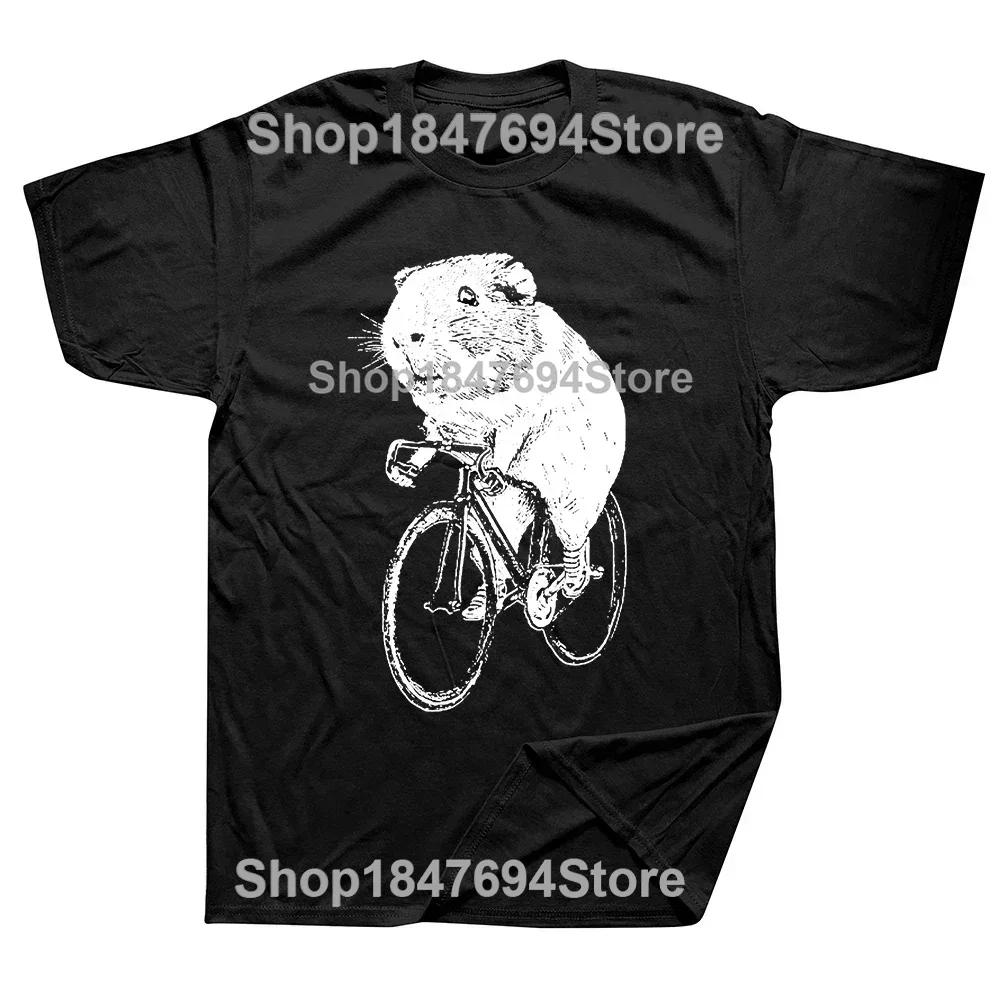 Funny Things I Do In My Spare Time Guinea Pigs Animal T Shirts Streetwear Short Sleeve Birthday Gifts T-shirt Mens Clothing
