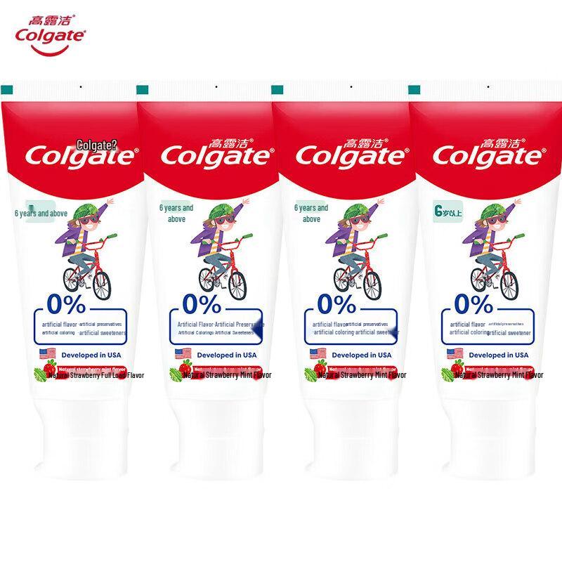 Colgate Kids Natural Strawberry Mint Toothpaste